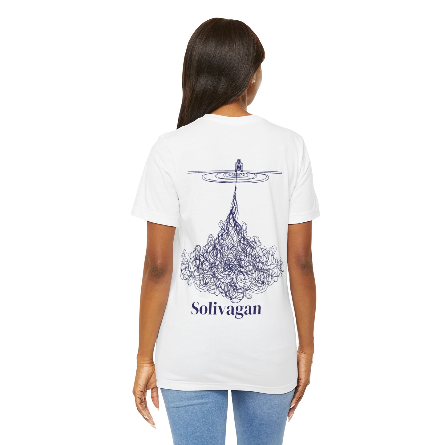 Still Waters Run Deep – Minimalist Statement Tee