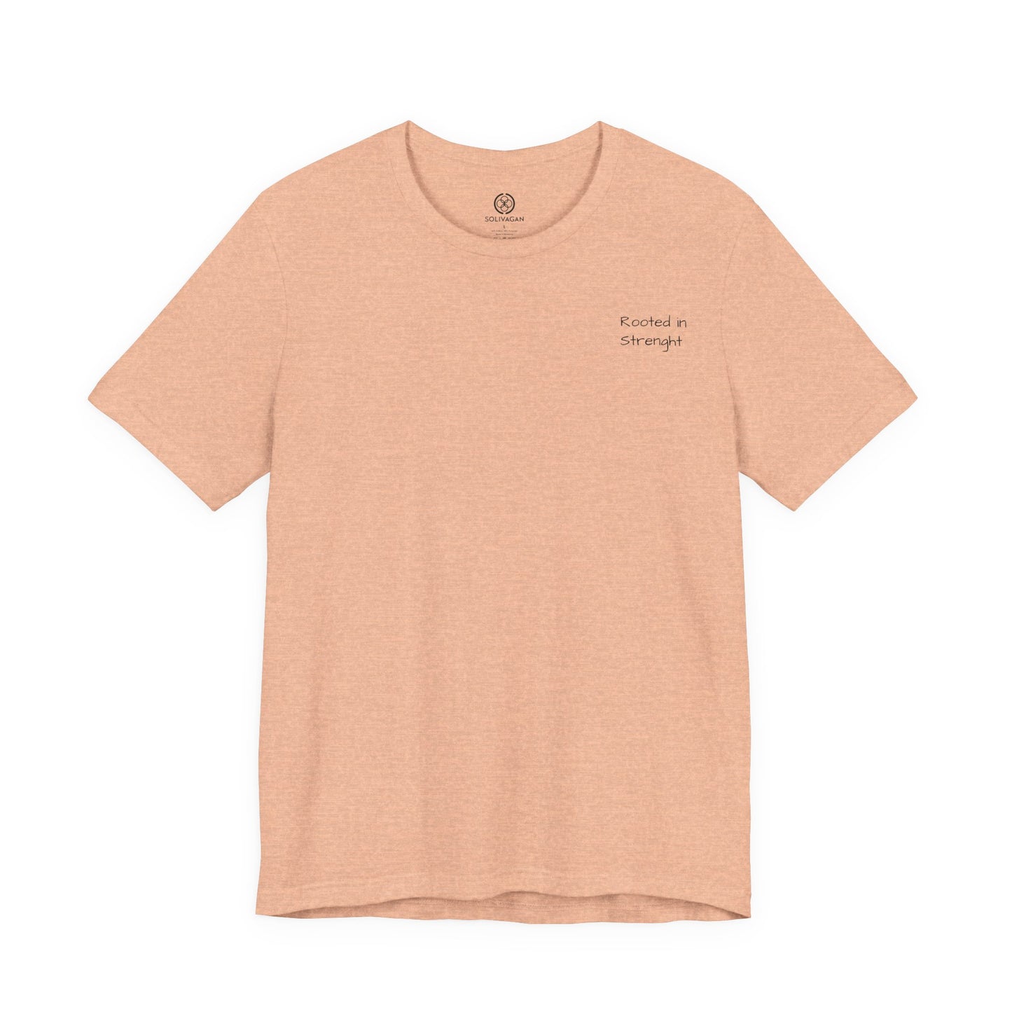 Rooted In Strenght – Minimalist Graphic Tee