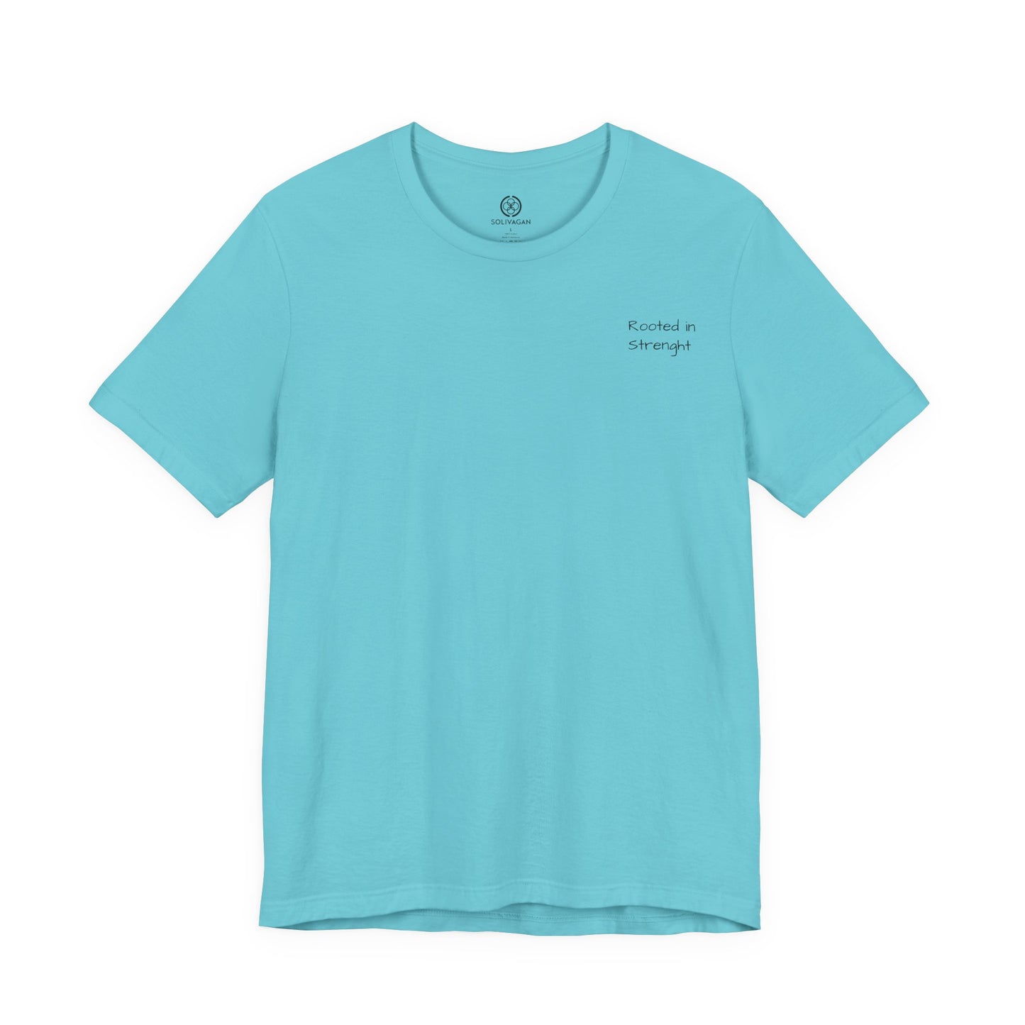 Rooted In Strenght – Minimalist Graphic Tee
