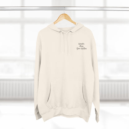 Wander Alone, Grow Within - Fleece Hoodie