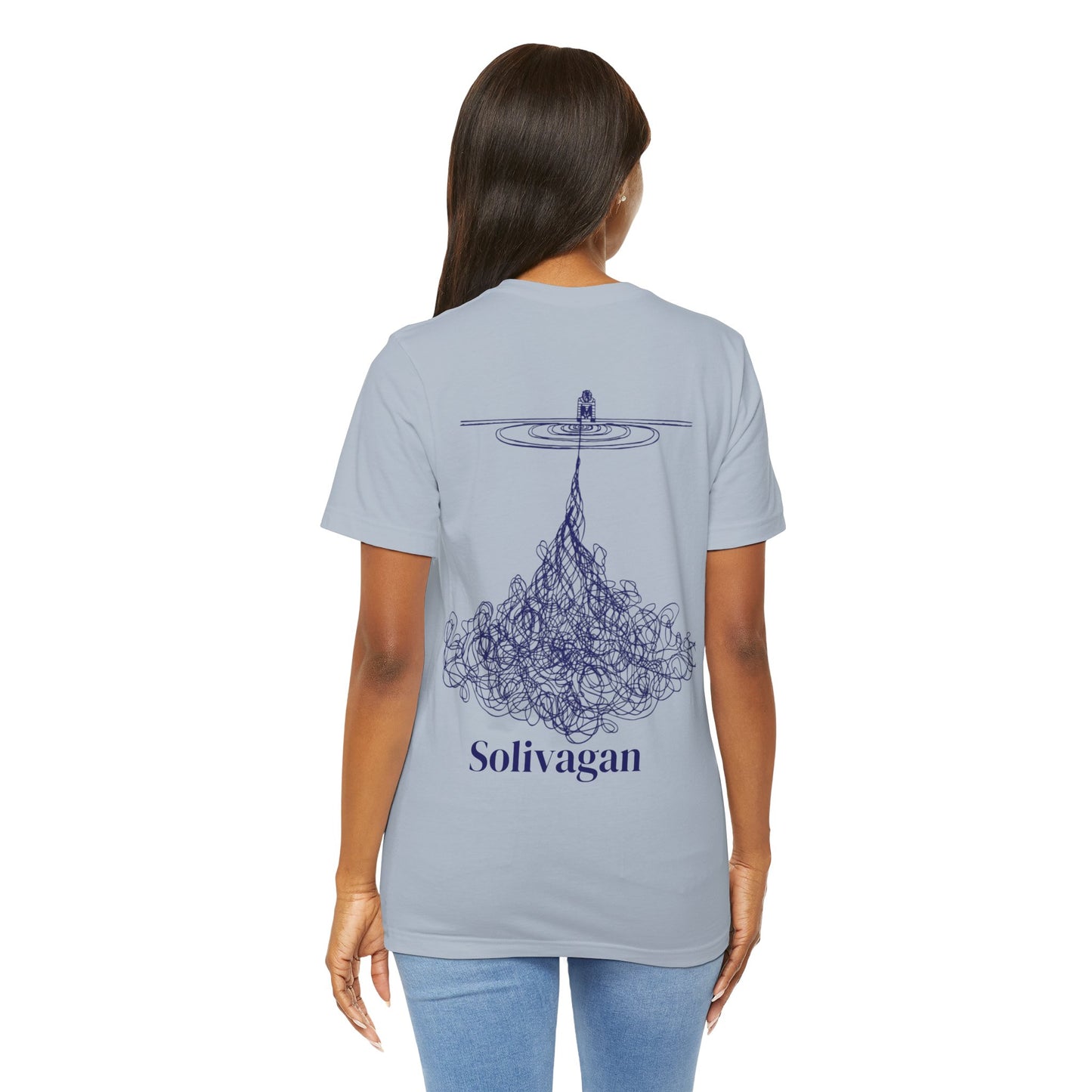 Still Waters Run Deep – Minimalist Statement Tee