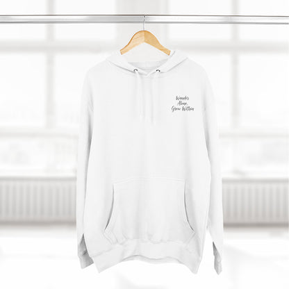 Wander Alone, Grow Within - Fleece Hoodie