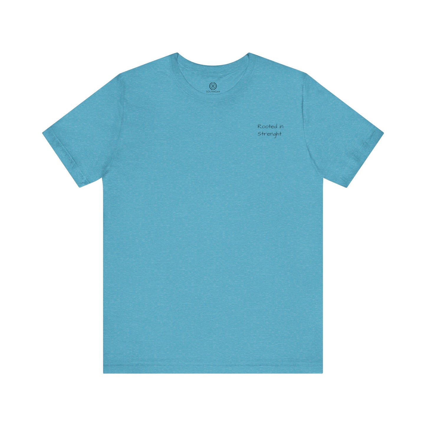 Rooted In Strenght – Minimalist Graphic Tee