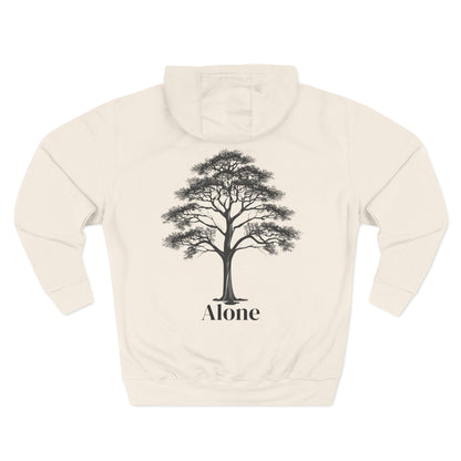 Wander Alone, Grow Within - Fleece Hoodie