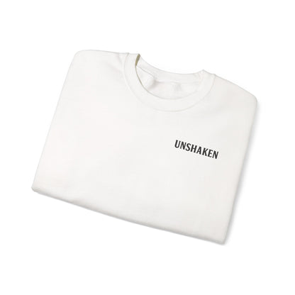 Unshaken Sweatshirt - Resilient Strength Minimalist Design