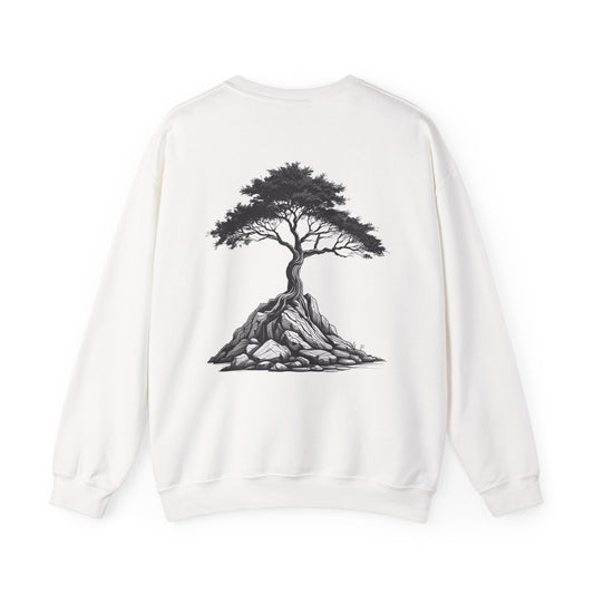 Unshaken Sweatshirt - Resilient Strength Minimalist Design
