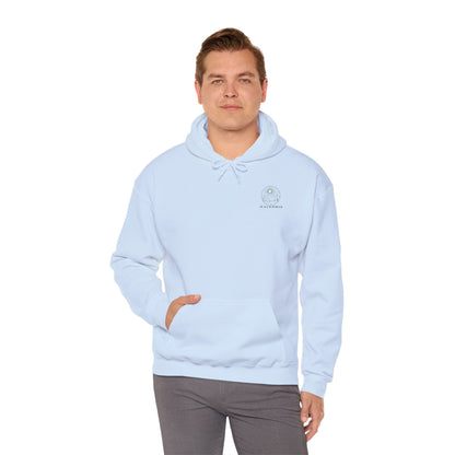 Peace is Power – Minimal Mountain Sunrise Hoodie