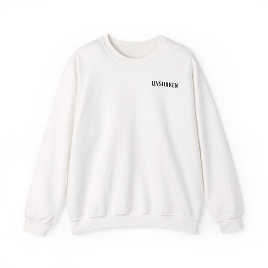 Unshaken Sweatshirt - Resilient Strength Minimalist Design