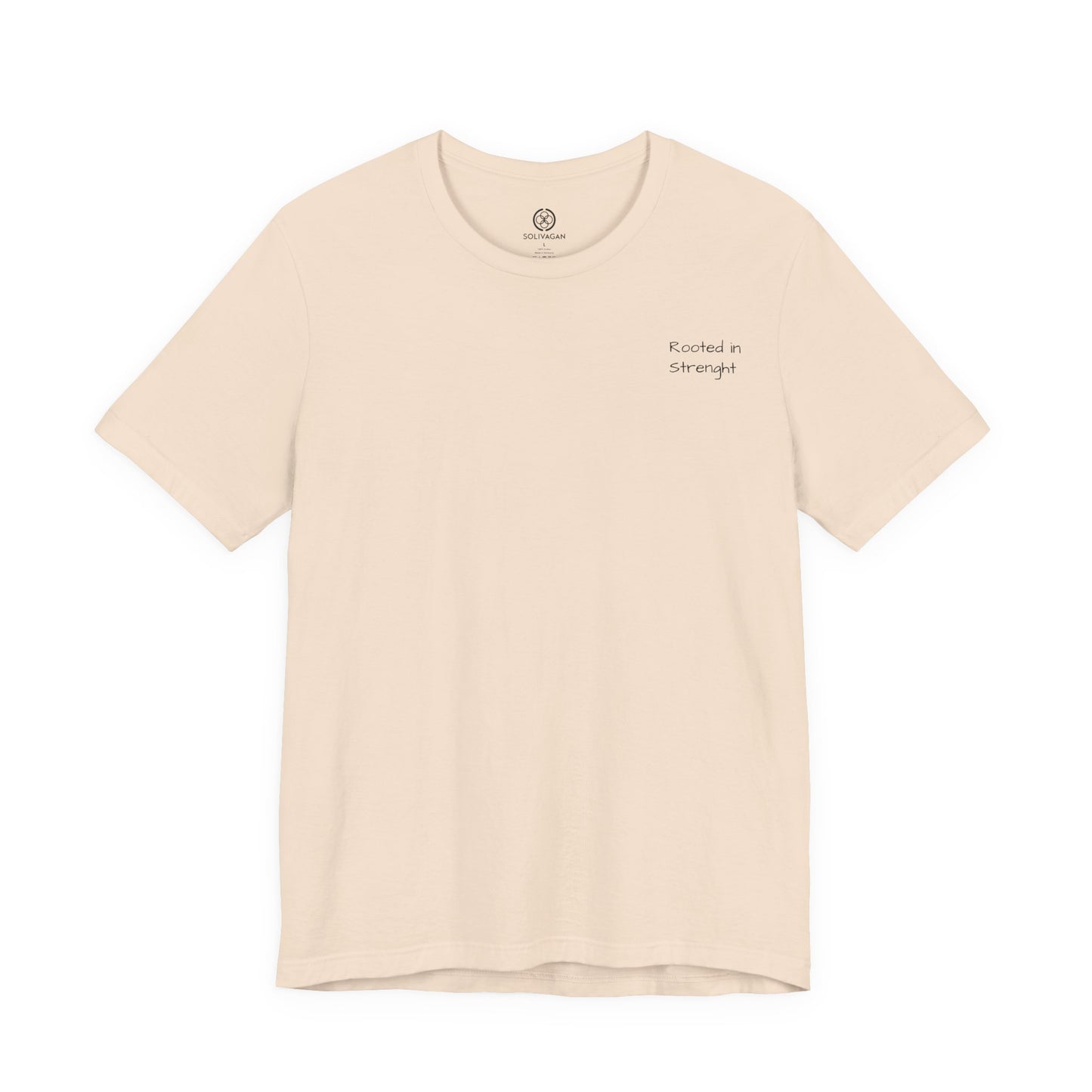 Rooted In Strenght – Minimalist Graphic Tee