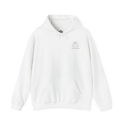 Peace is Power – Minimal Mountain Sunrise Hoodie
