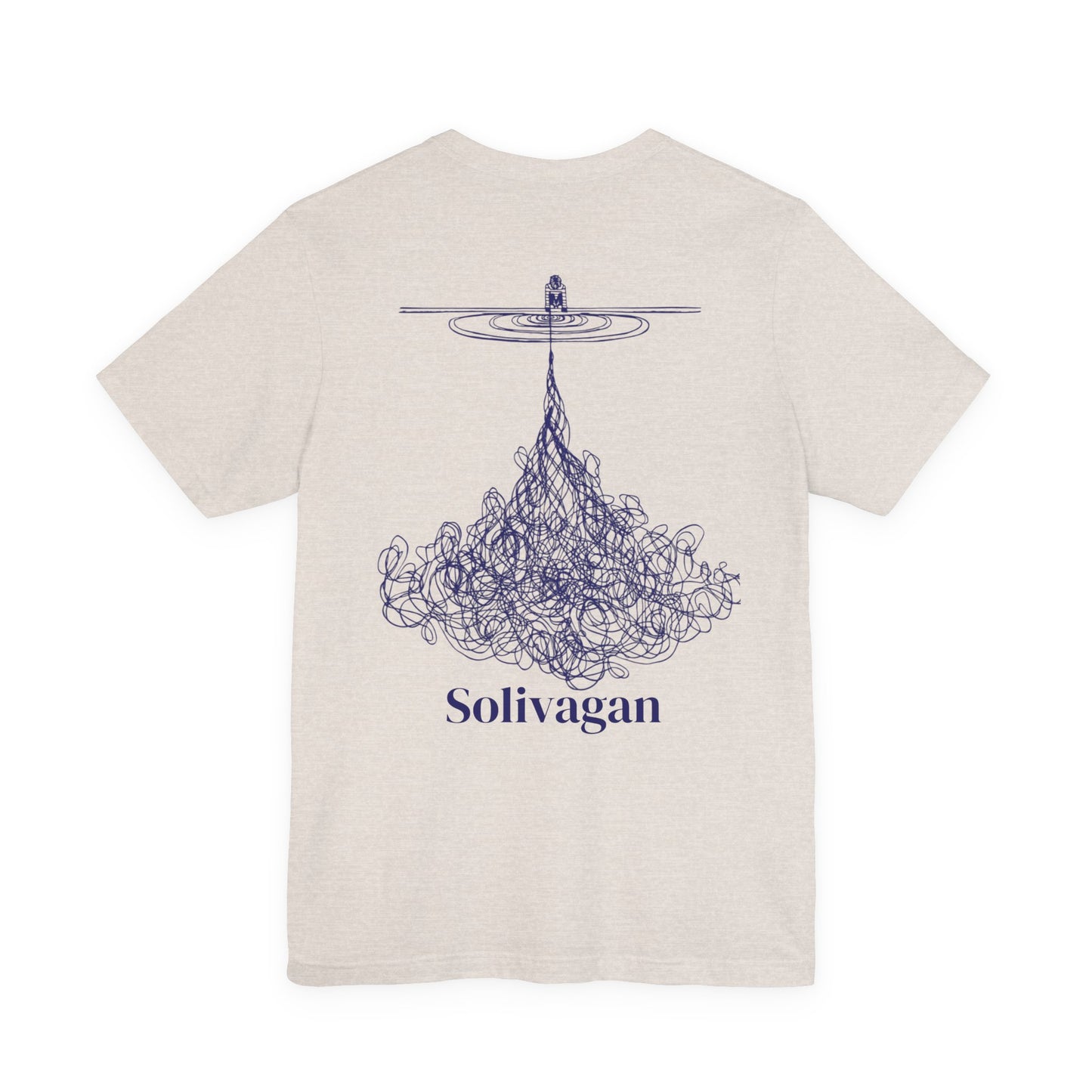 Still Waters Run Deep – Minimalist Statement Tee
