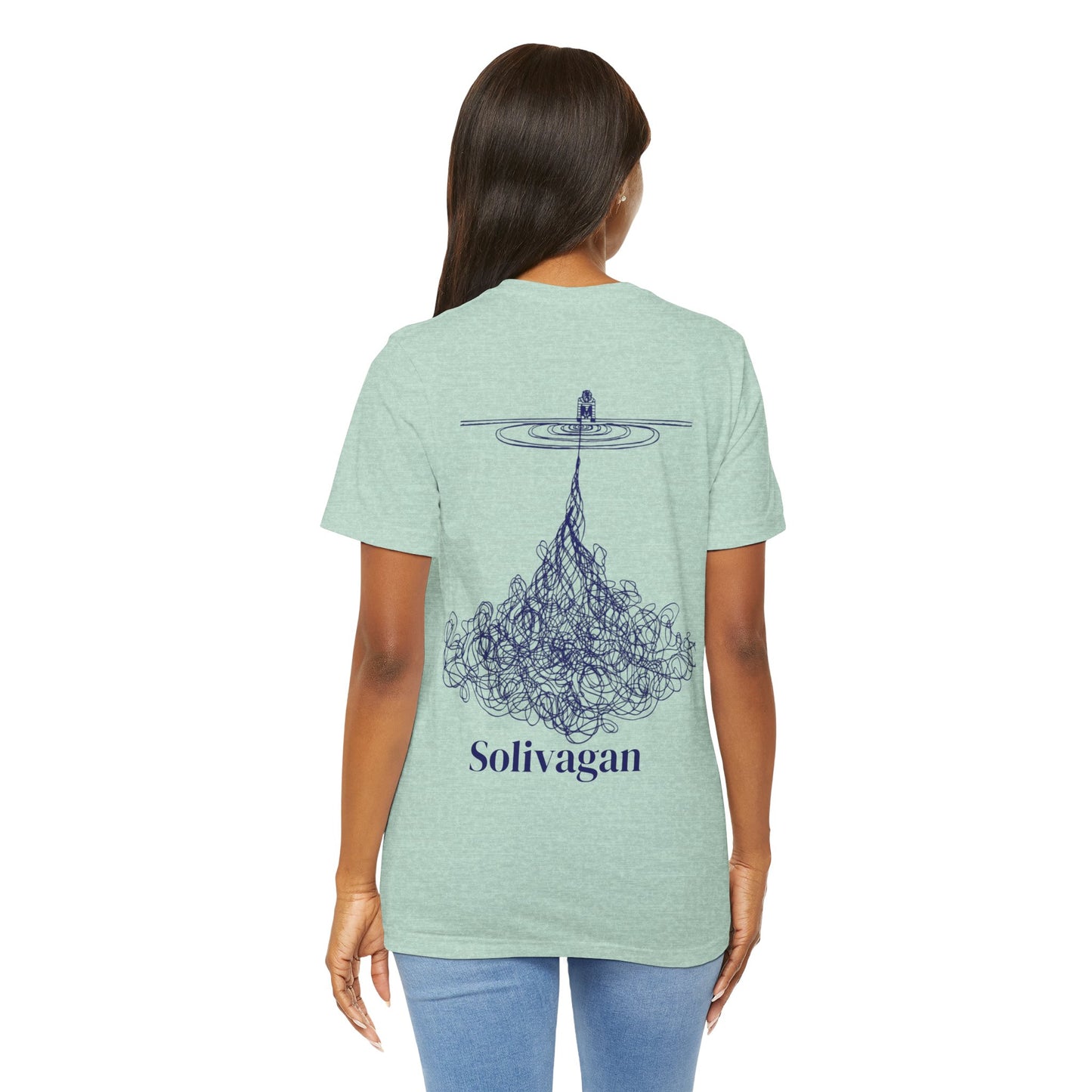 Still Waters Run Deep – Minimalist Statement Tee