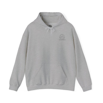 Peace is Power – Minimal Mountain Sunrise Hoodie