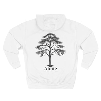 Wander Alone, Grow Within - Fleece Hoodie