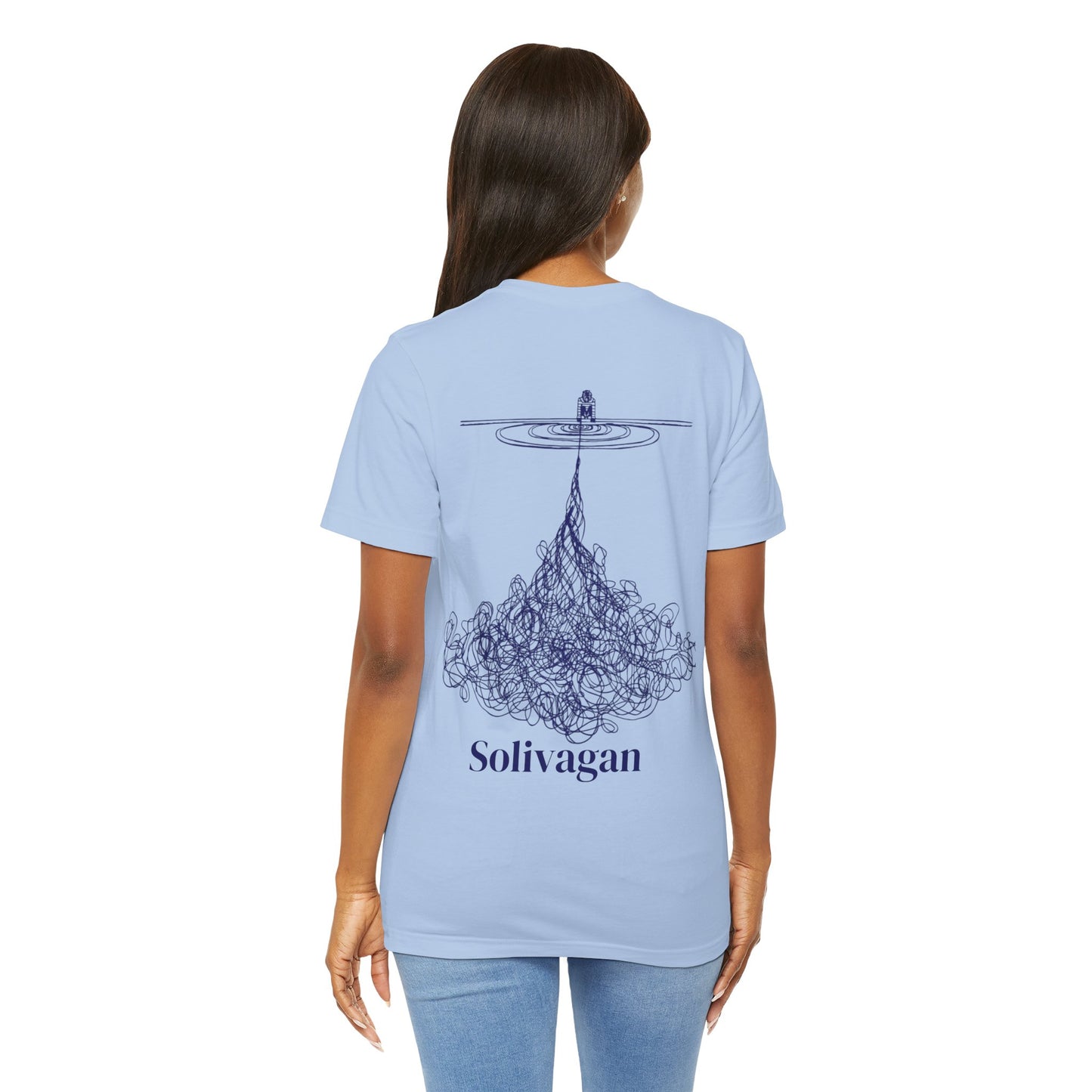 Still Waters Run Deep – Minimalist Statement Tee