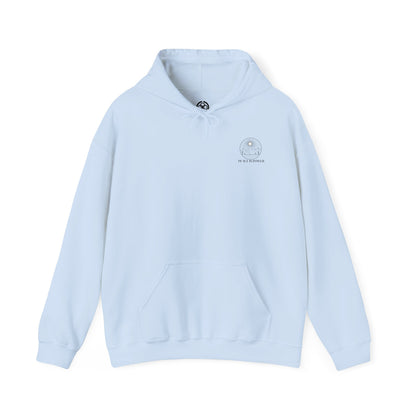 Peace is Power – Minimal Mountain Sunrise Hoodie