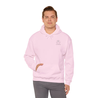 Peace is Power – Minimal Mountain Sunrise Hoodie