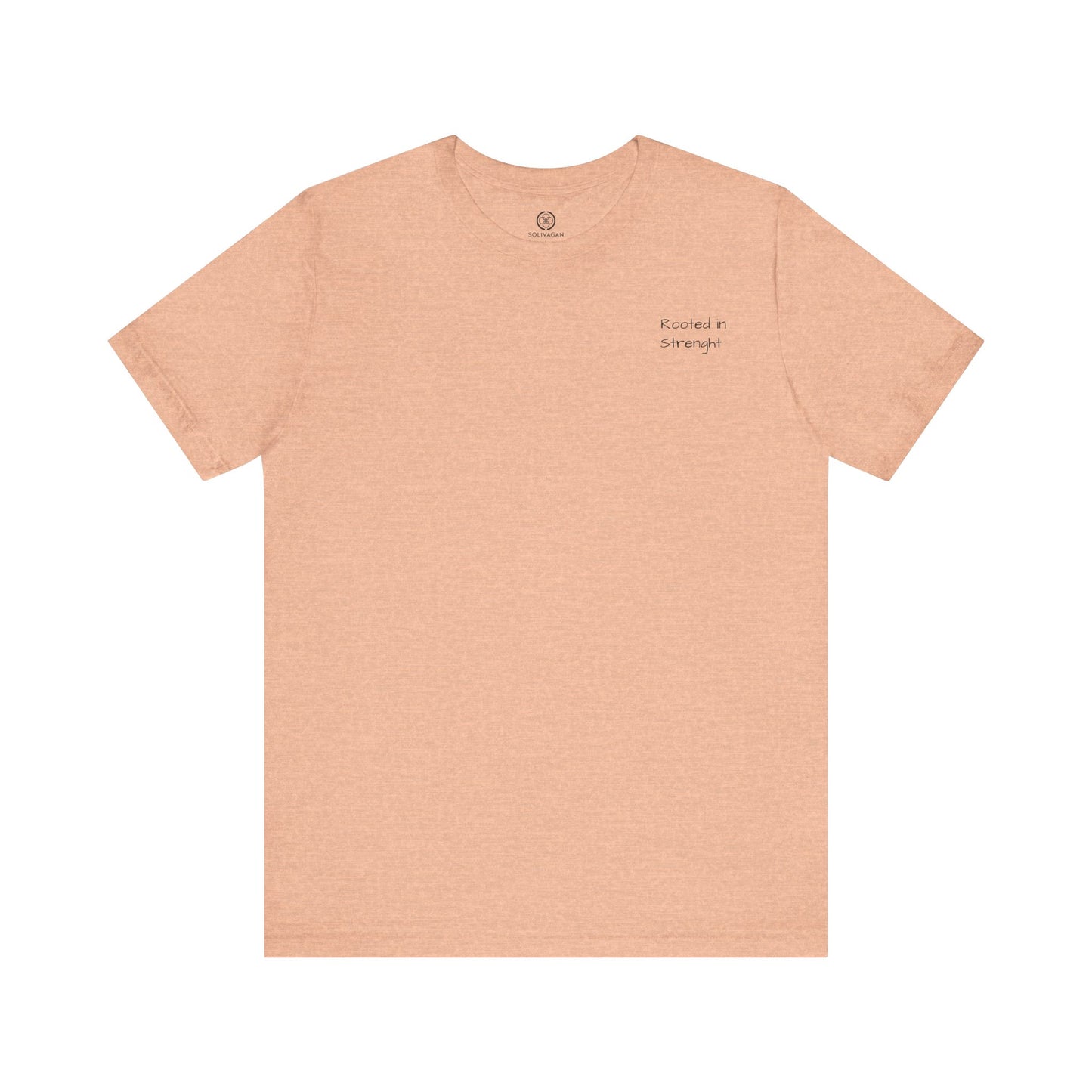 Rooted In Strenght – Minimalist Graphic Tee